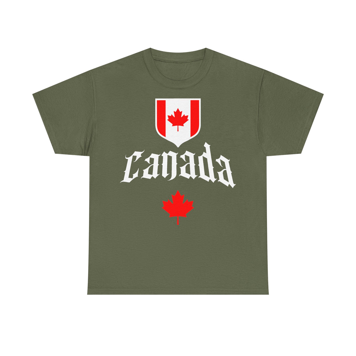 Canada Kanada Wappen Flagge Fan Sport Fußball Geschenkidee - Unisey T-Shirt