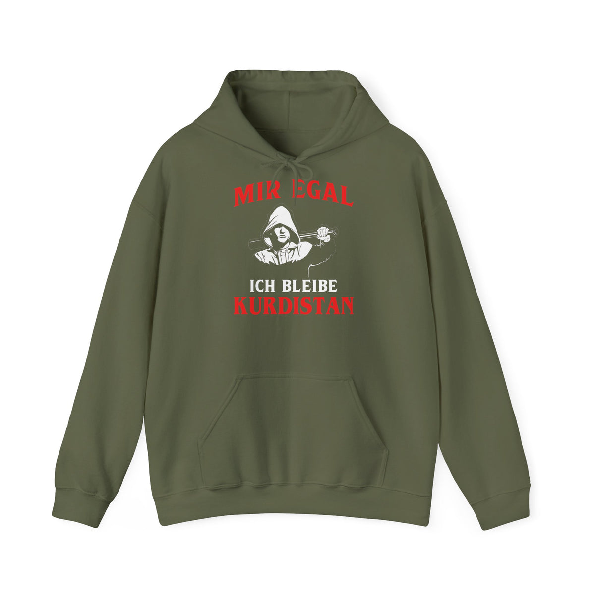 Kurdistan patria orgoglio stemma bandiera sport calcio regalo per tifosi - felpa con cappuccio unisex