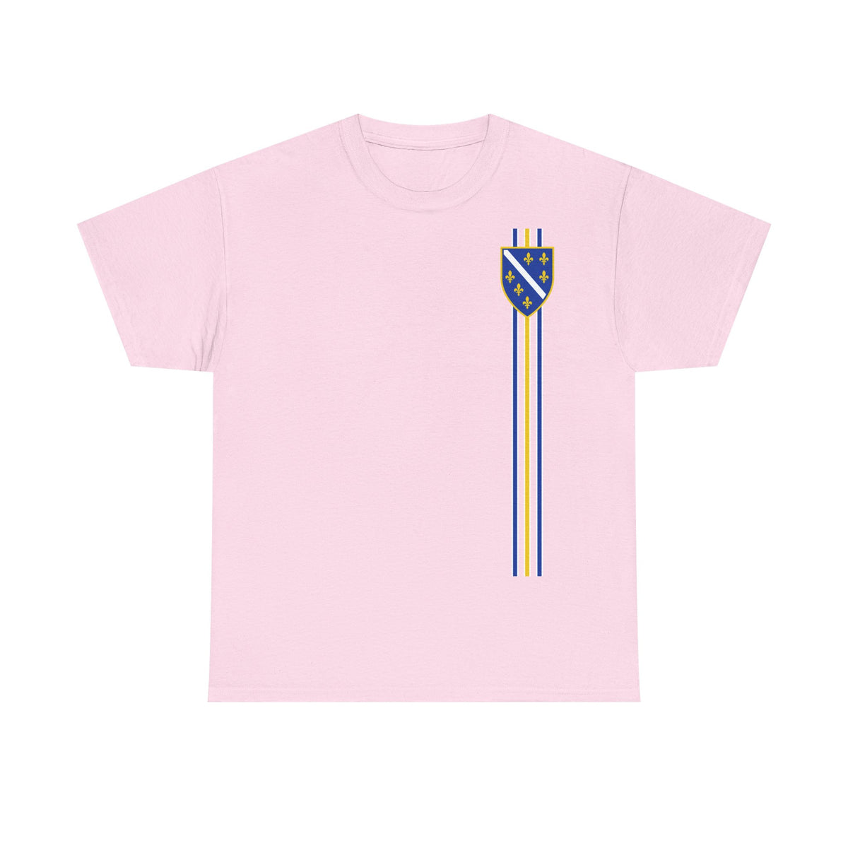 Bosnia Wappen Flagge Stolz Heimat Fußball fan Geschenkidee - Unisex T-Shirt