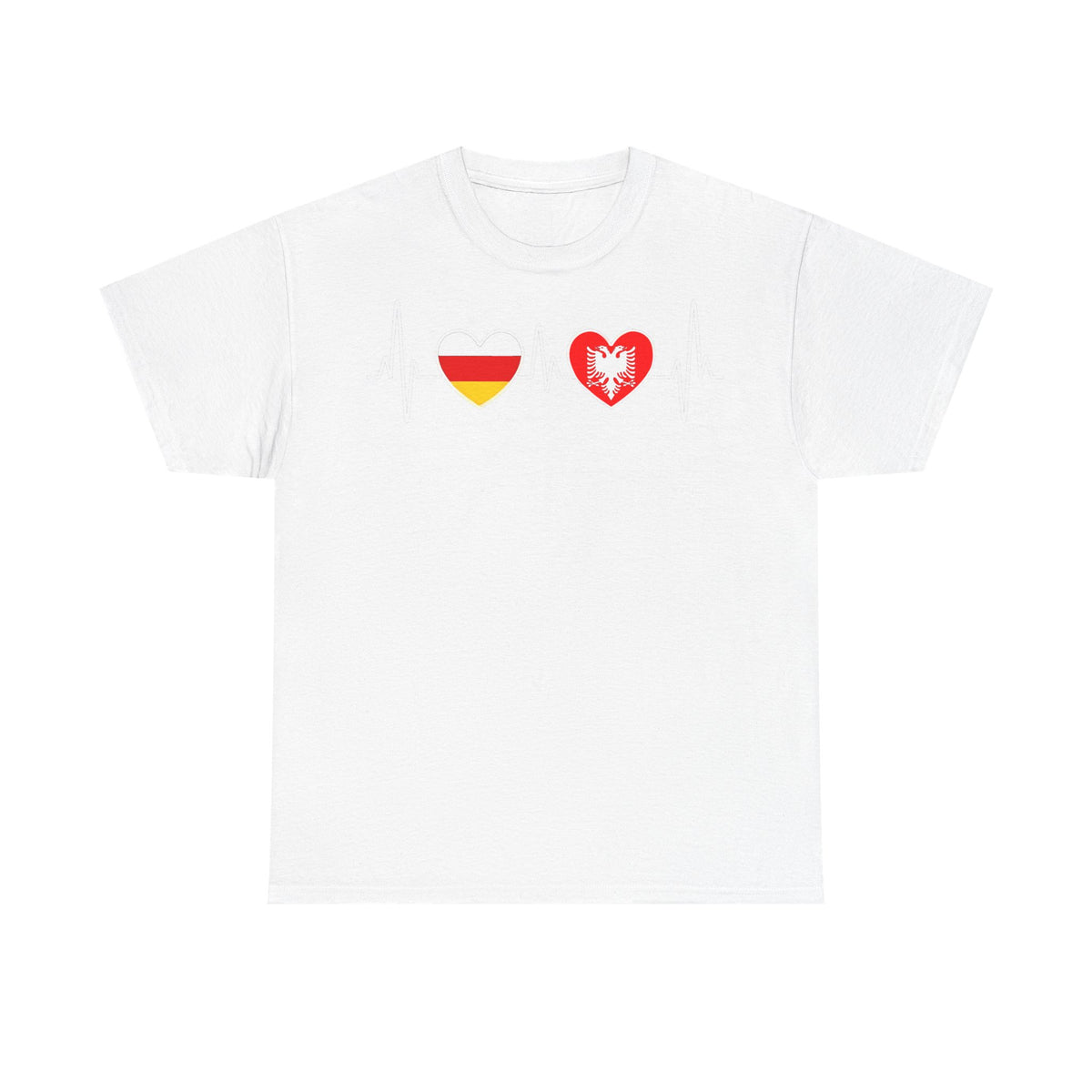 Camiseta unisex de Albania, escudo albanés, bandera, águila, fútbol, aficionado, deporte