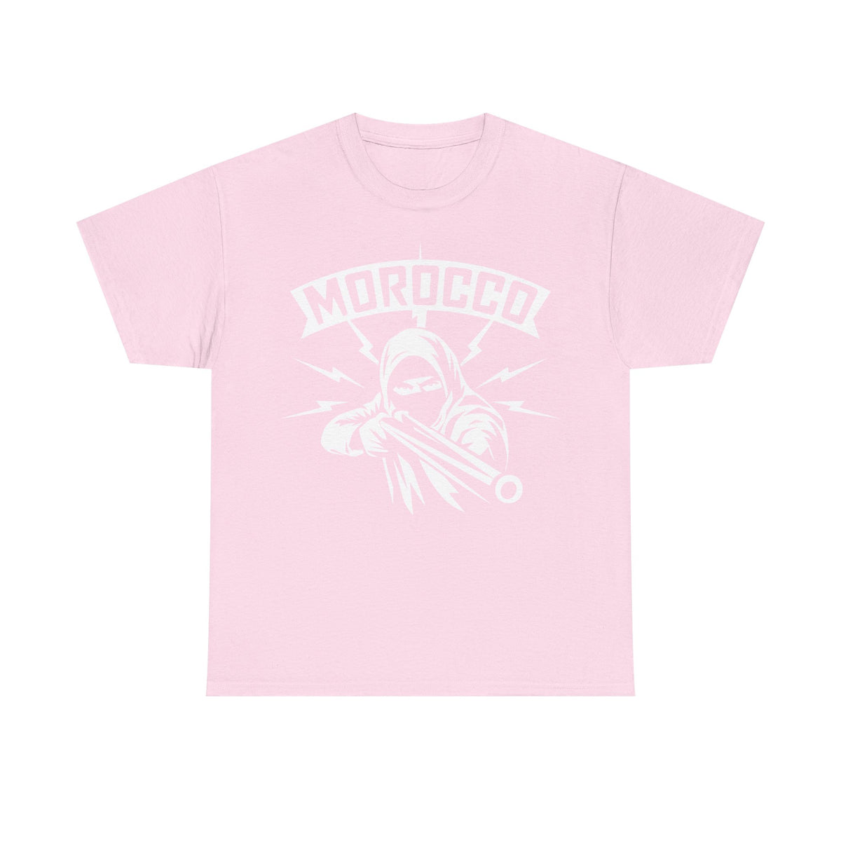Escudo de hooligan de Marruecos Bandera de Marruecos Fútbol Aficionado Deporte Idea de regalo - Camiseta unisex