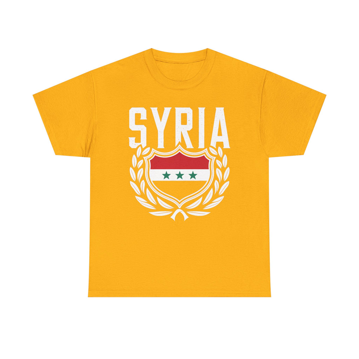 Syria Syrien Hooligan Wappen Flagge Heimat Sport Fußball Fan Geschenkidee - Unisex T-Shirt