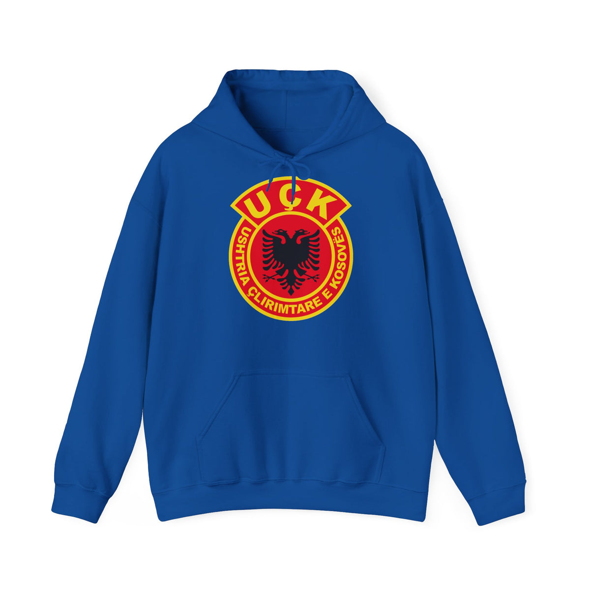 Albania Kosovo UCK Wappen Flagge Doppeladler - Unisex Hoodie