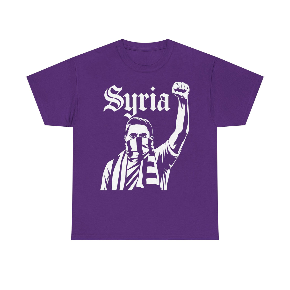 Syria Syrien Hooligan Wappen Flagge Heimat Sport Fußball Fan Geschenkidee - Unisex T-Shirt