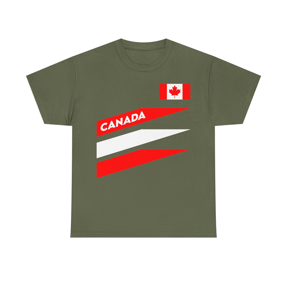 Canada Kanada Wappen Flagge Fan Sport Fußball Geschenkidee - Unisey T-Shirt