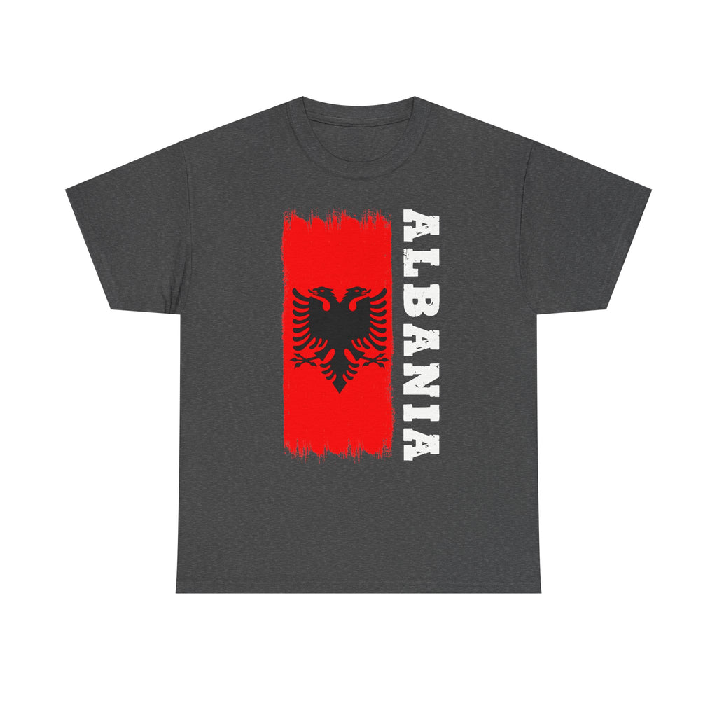 Albania Wappen Shqiptar Flagge Adler Fußball Fan Sport Unisex T Shirt
