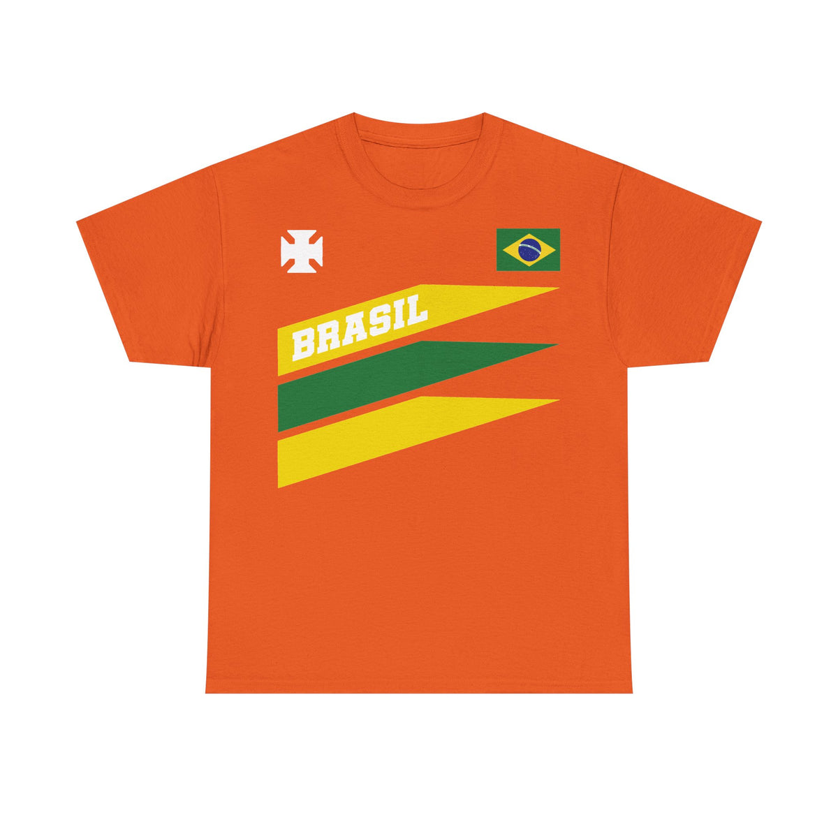 Brazil Brasilien Wappen Flagge Sport Fan Fußball Geschenkidee - Unisex T-Shirt