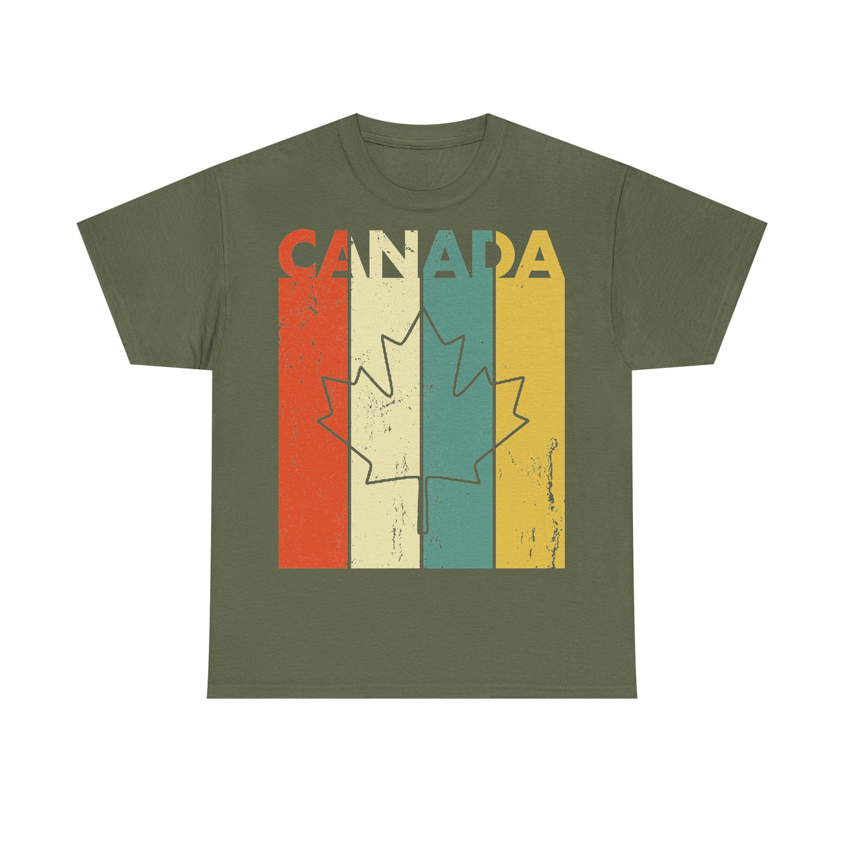 Canada Kanada Wappen Flagge Fan Sport Fußball Geschenkidee - Unisey T-Shirt