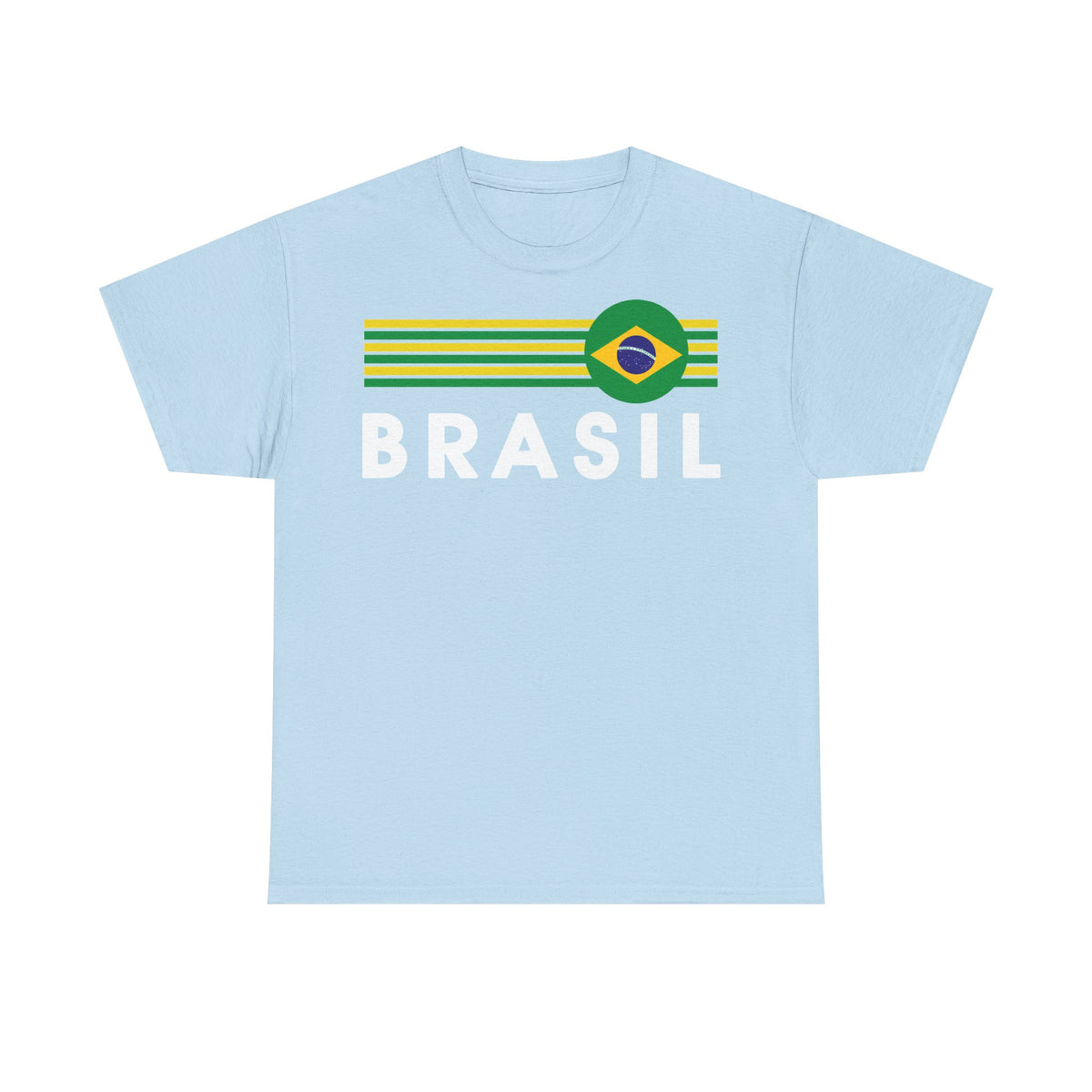 Brazil Brasilien Wappen Flagge Sport Fan Fußball Geschenkidee - Unisex T-Shirt