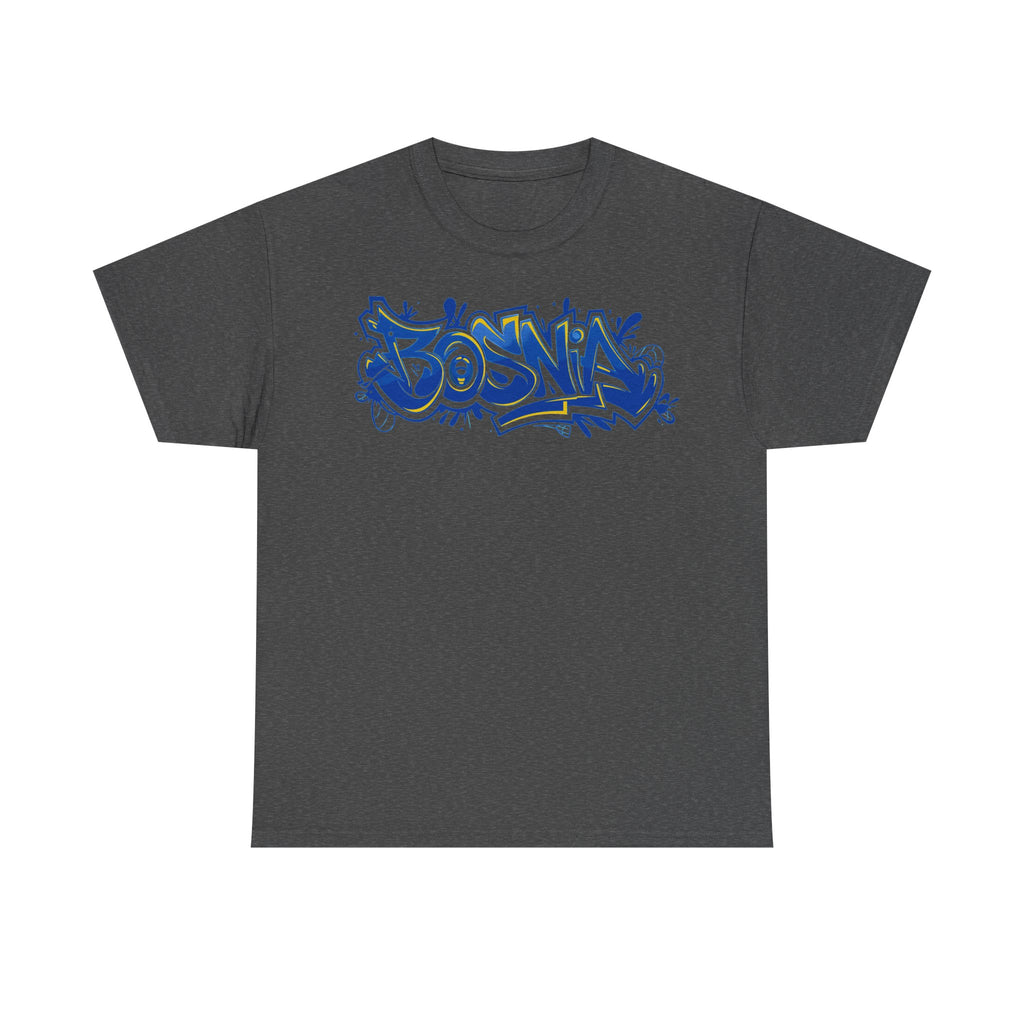 Bosnia Wappen Flagge Stolz Heimat Fußball fan Geschenkidee - Unisex T-Shirt
