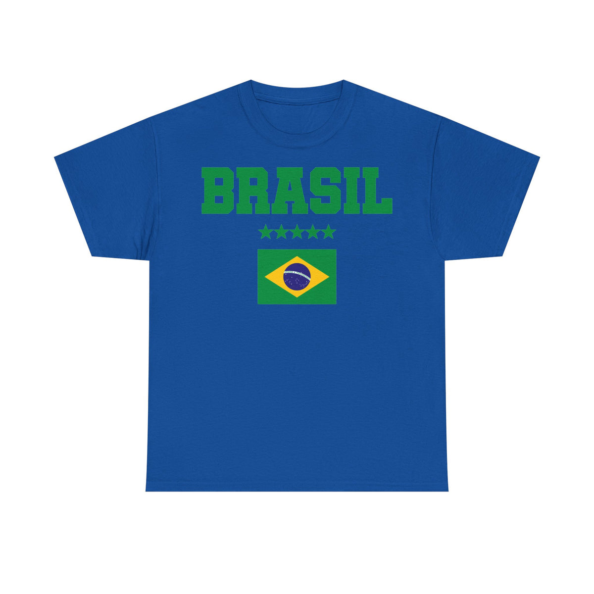 Brazil Brasilien Wappen Flagge Sport Fan Fußball Geschenkidee - Unisex T-Shirt