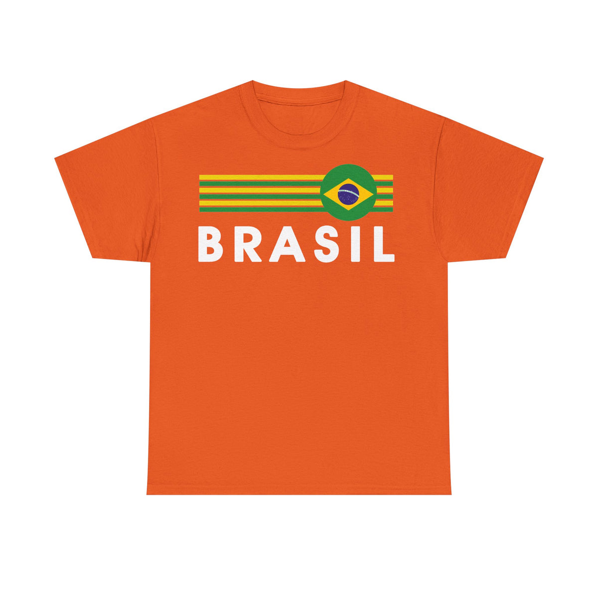 Brazil Brasilien Wappen Flagge Sport Fan Fußball Geschenkidee - Unisex T-Shirt