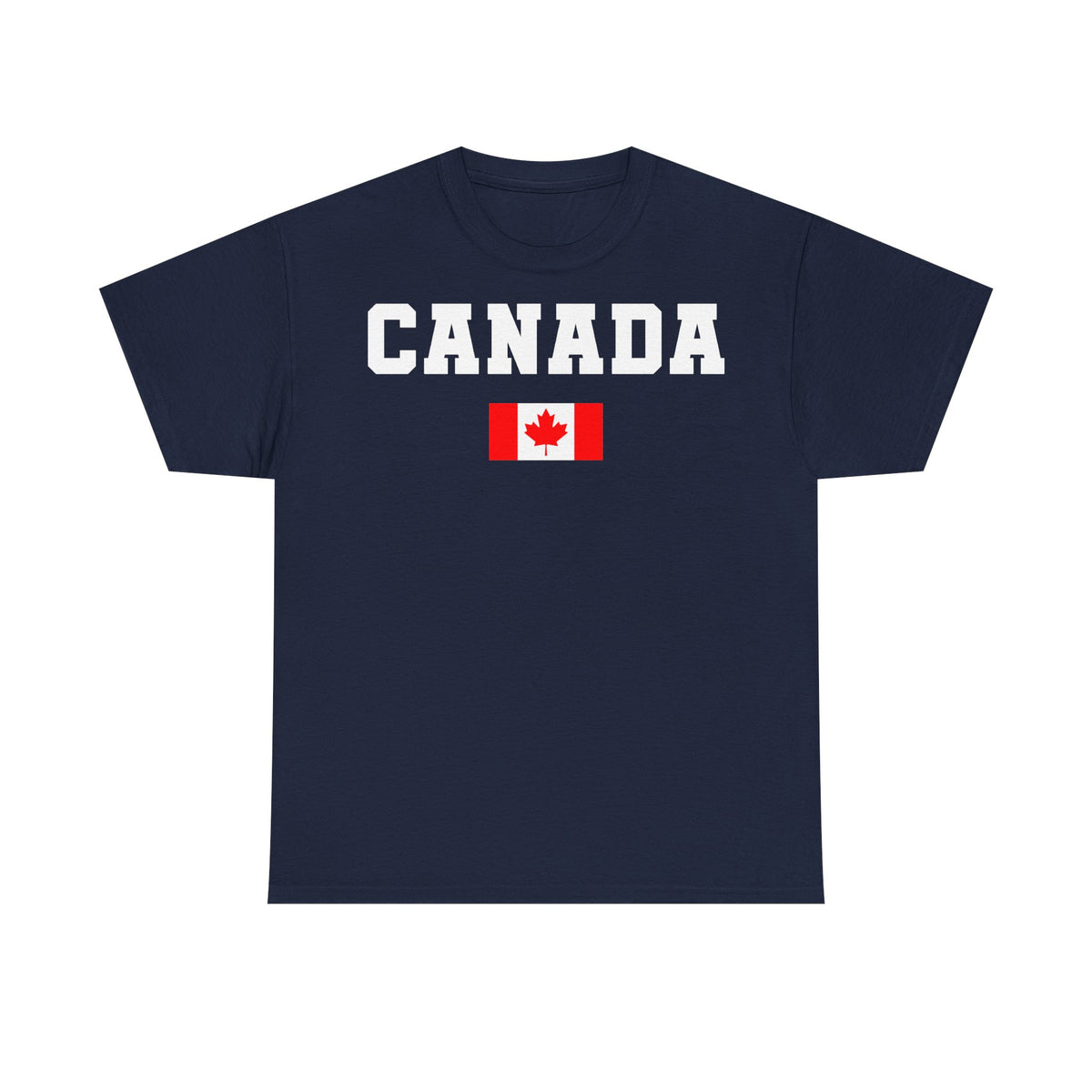 Canada Kanada Wappen Flagge Fan Sport Fußball Geschenkidee - Unisey T-Shirt