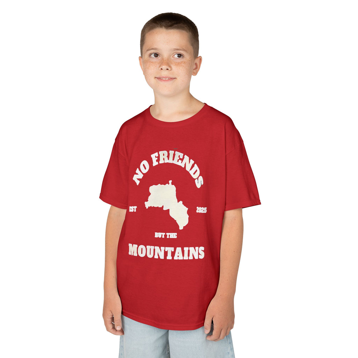 No Friends but the Mountains Kurdistan - Unisex Kinder & Jugendliche T-Shirt
