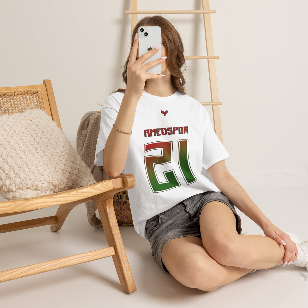 Amedspor Diyarbakir Amed 21 Wappen Fußball Fan Geschenkidee - Unisex T-Shirt