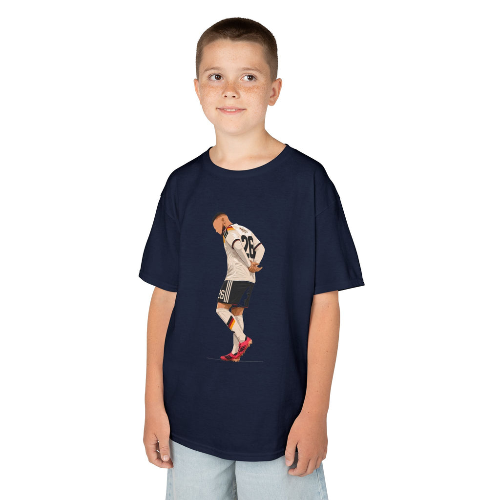 D. Undav Kurdistan Germany Jubel Fußball Fan - Unisex Kinder & Jugendliche T-Shirt
