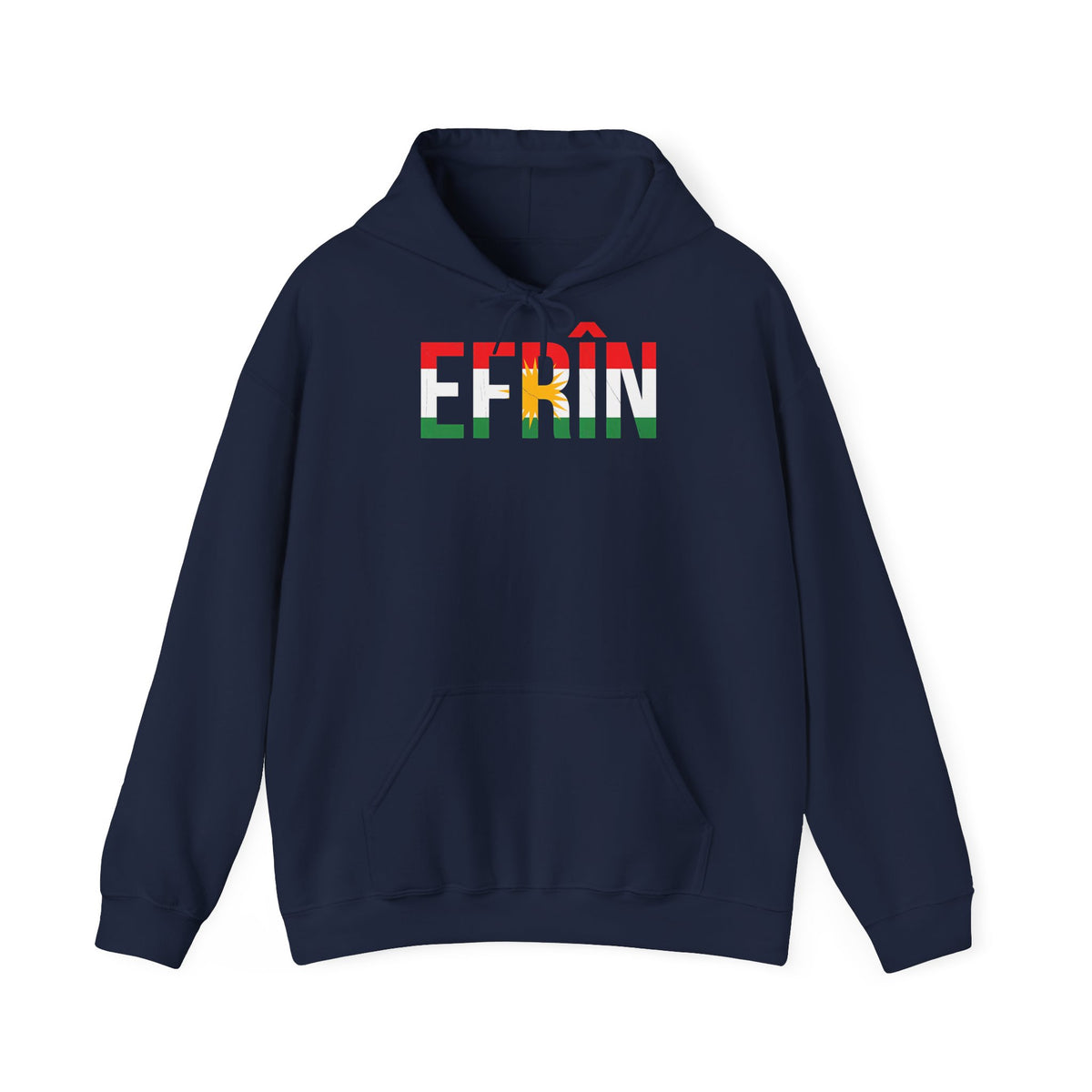 Kurdistan patria orgoglio stemma bandiera sport calcio regalo per tifosi - felpa con cappuccio unisex