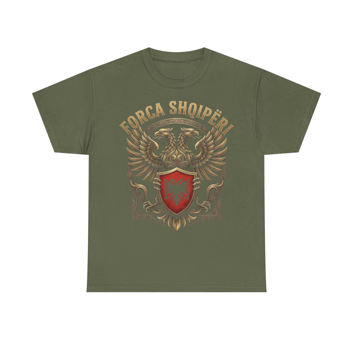 Forca Shqipäria Albania Edel Adler Wappen - Unisex T-Shirt
