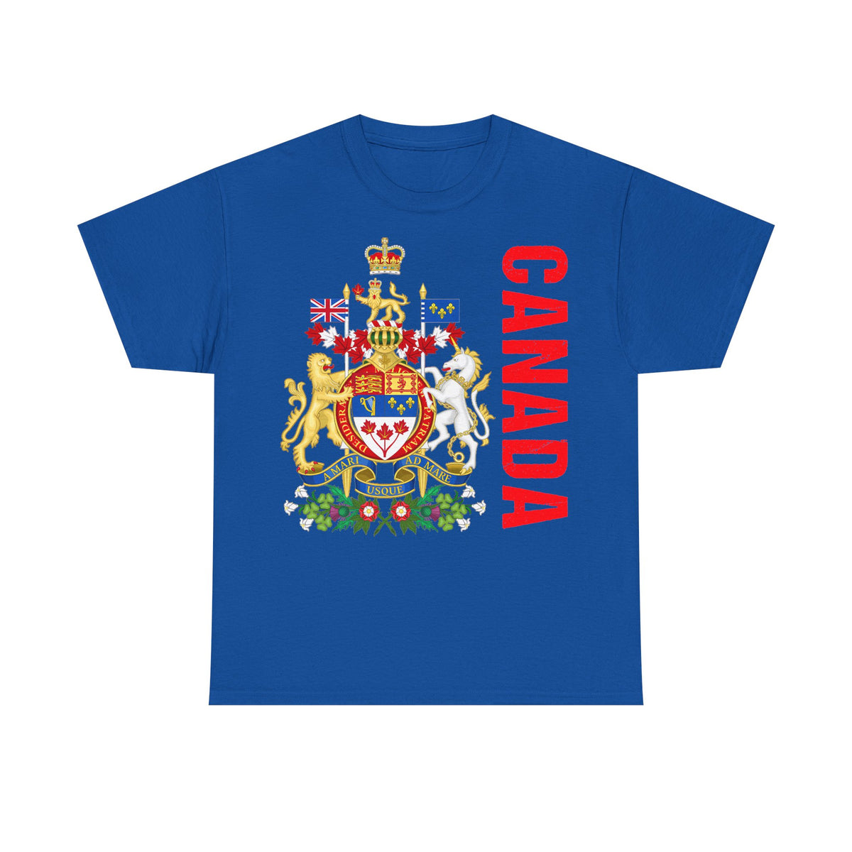 Canada Kanada Wappen Flagge Fan Sport Fußball Geschenkidee - Unisey T-Shirt