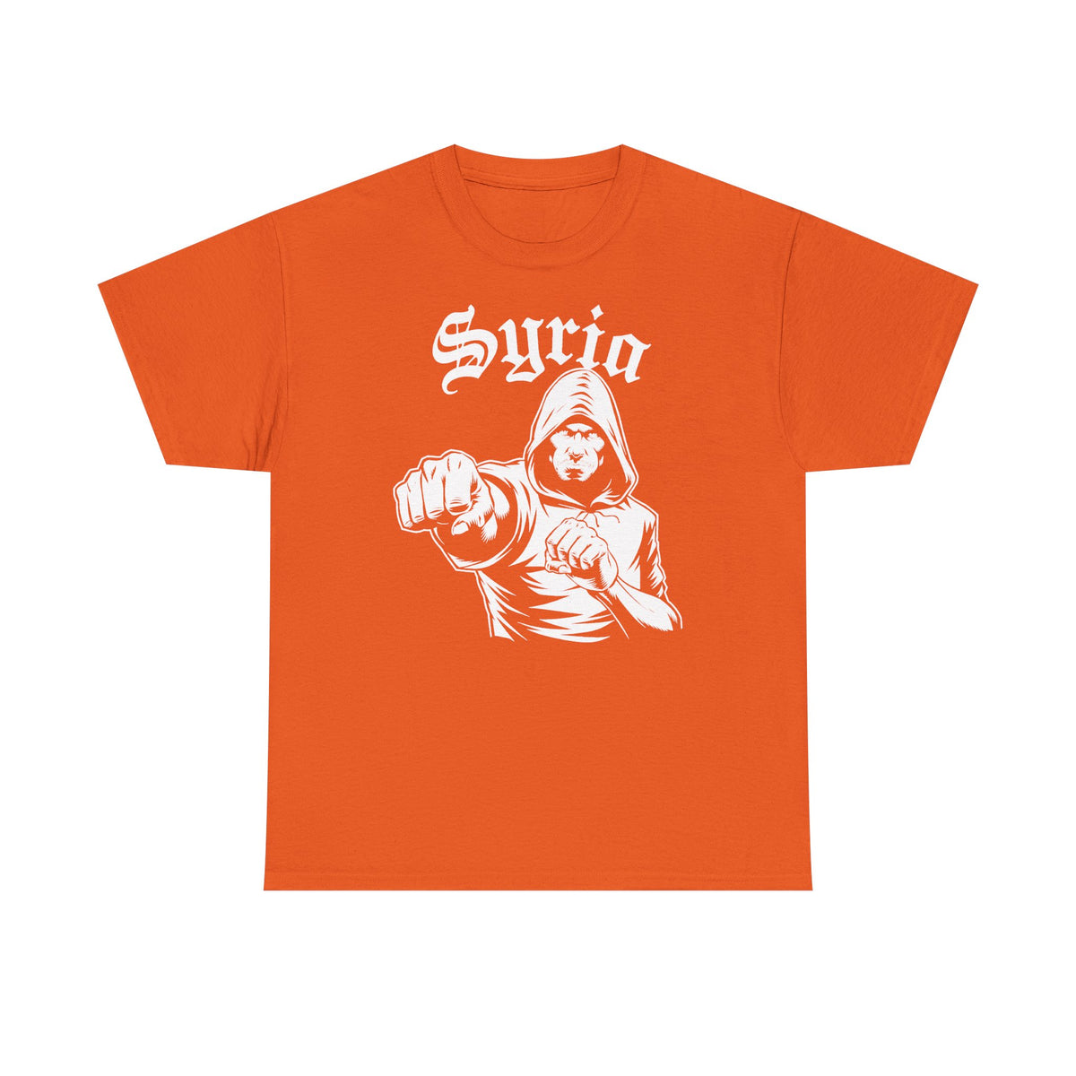 Syria Syrien Hooligan Wappen Flagge Heimat Sport Fußball Fan Geschenkidee - Unisex T-Shirt