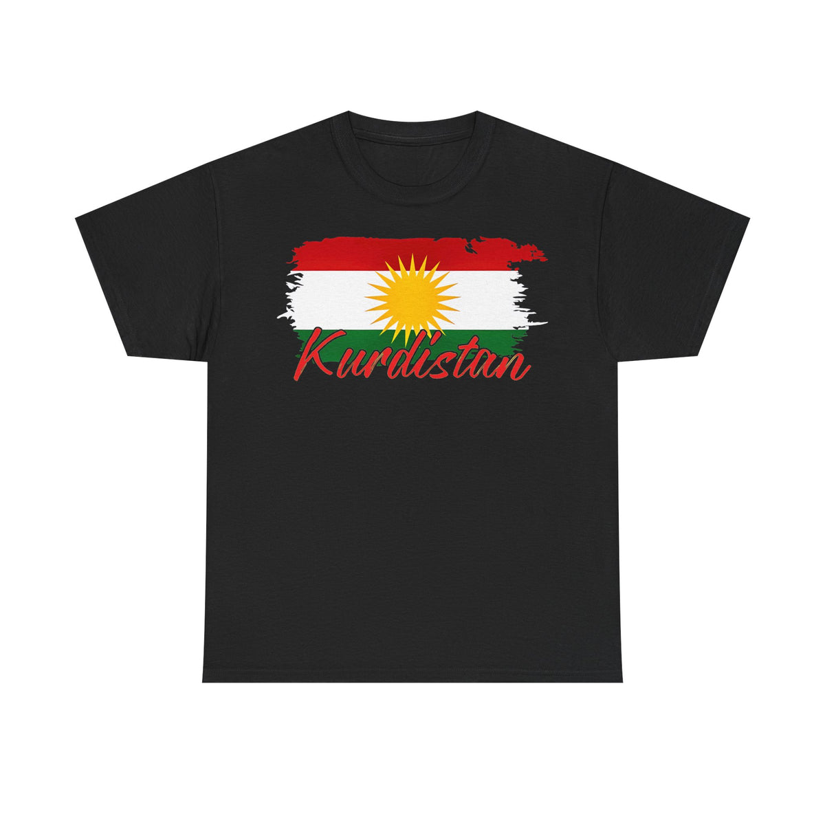 Kurdistán Azadi Escudo Bandera Patria Newroz Regalo - Camiseta unisex