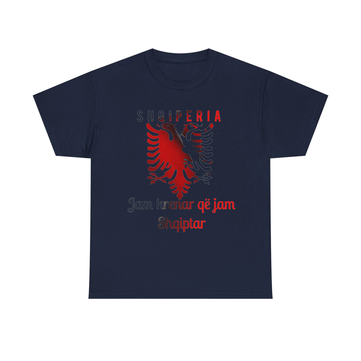 Camiseta unisex de Albania, escudo albanés, bandera, águila, fútbol, aficionado, deporte