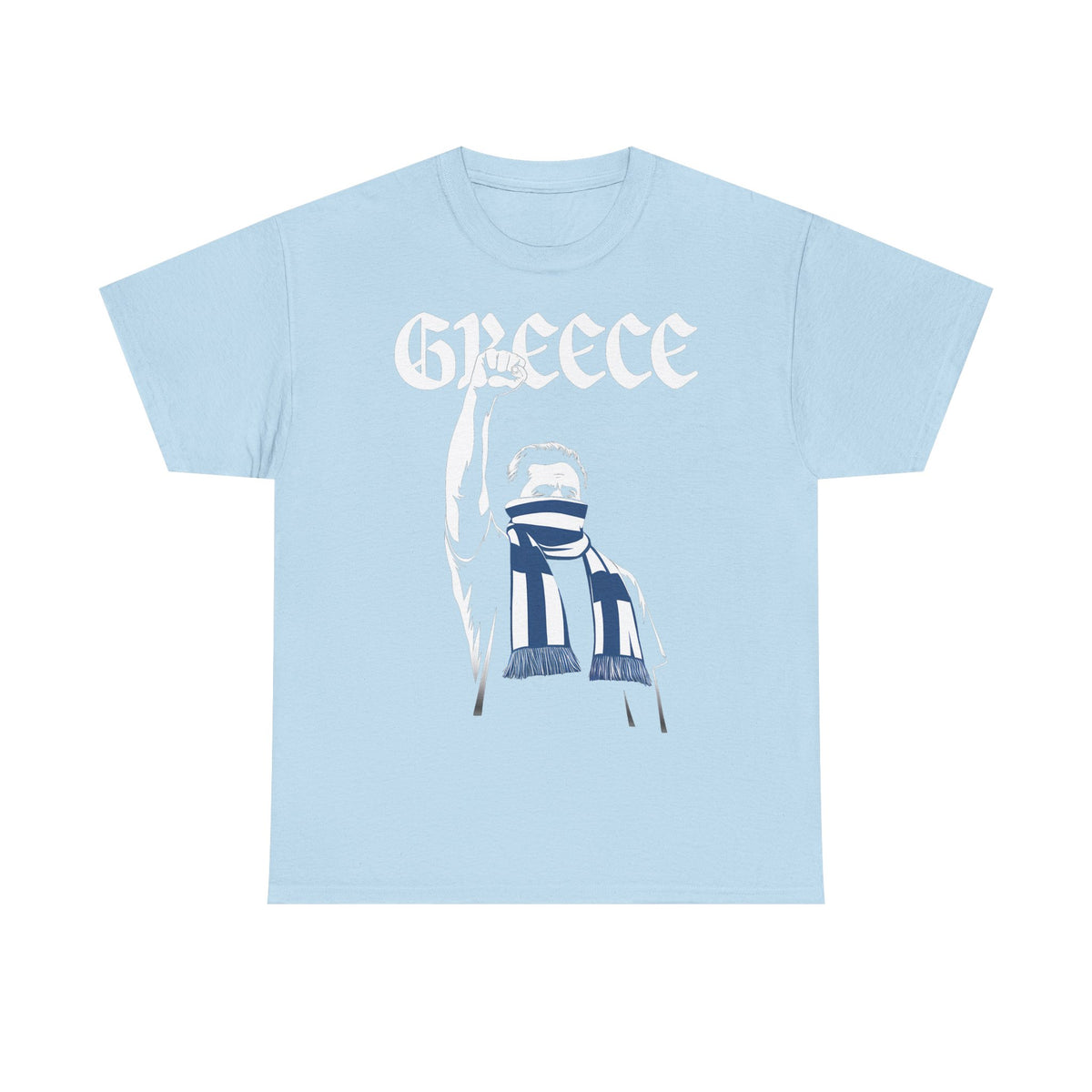 Grecia Grecia hooligan bandera escudo patria fútbol deporte aficionado idea de regalo - camiseta unisex