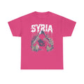 Syria Syrien Hooligan Wappen Flagge Heimat Sport Fußball Fan Geschenkidee - Unisex T-Shirt