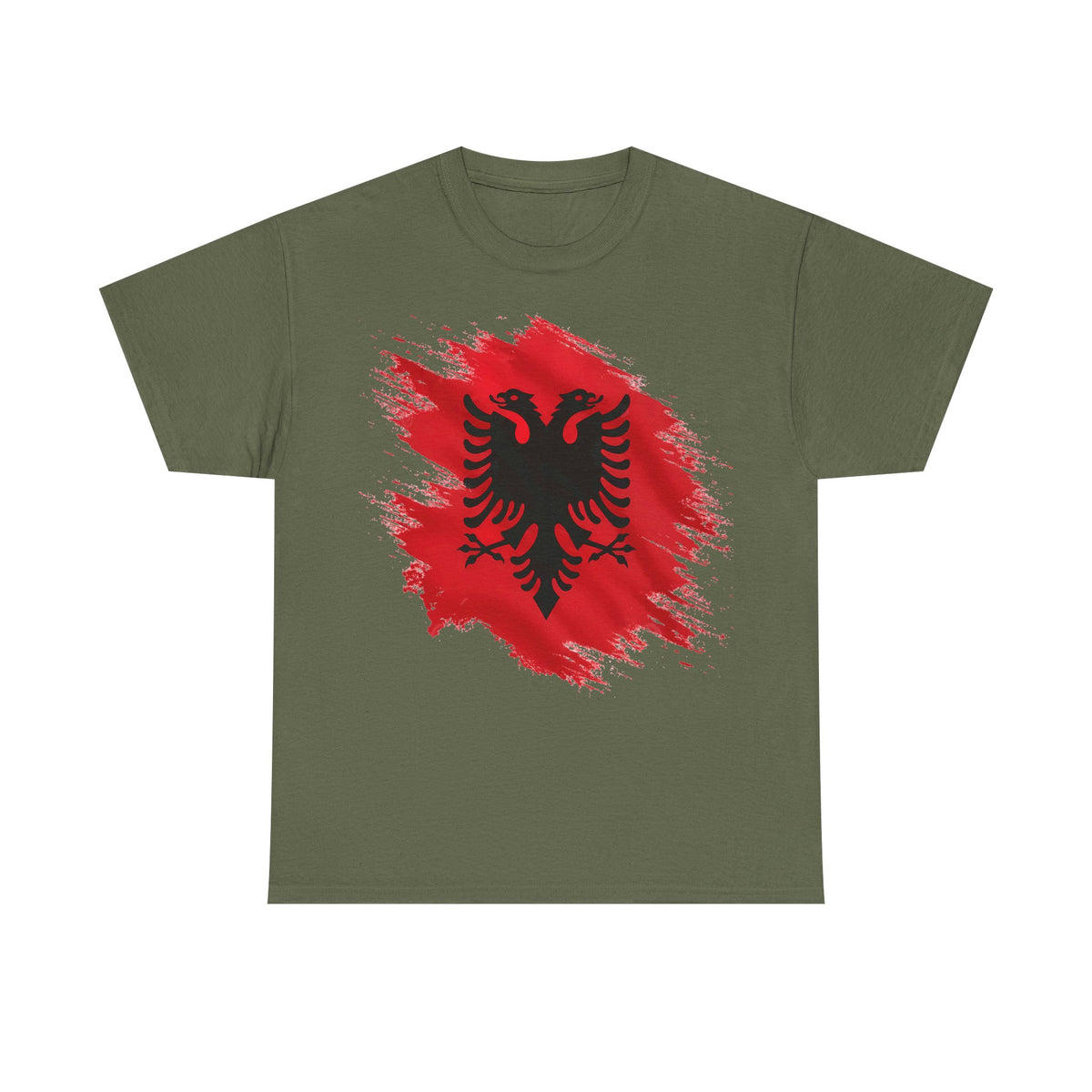 Albania Águila Bandera Arte Callejero Estilo Urbano - Camiseta unisex