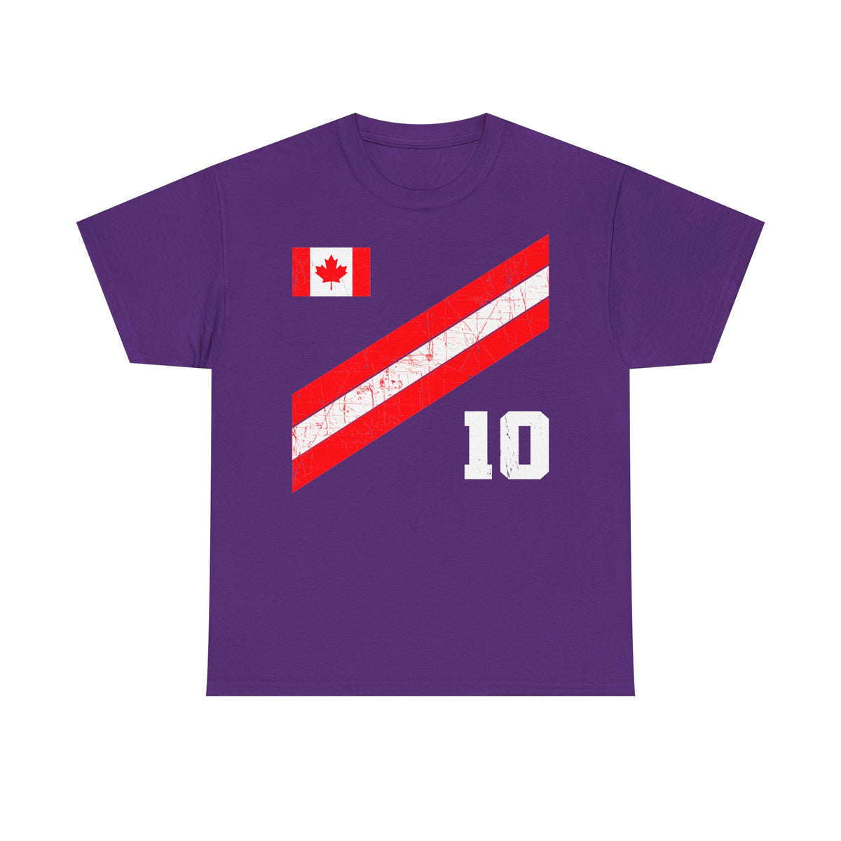 Canada Kanada Wappen Flagge Fan Sport Fußball Geschenkidee - Unisey T-Shirt