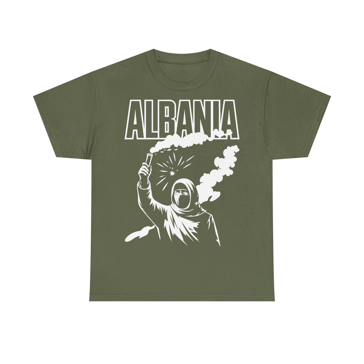 Albania Hooligan Wappen Shqiptar Flagge Adler Fußball Fan Sport - Unisex T Shirt