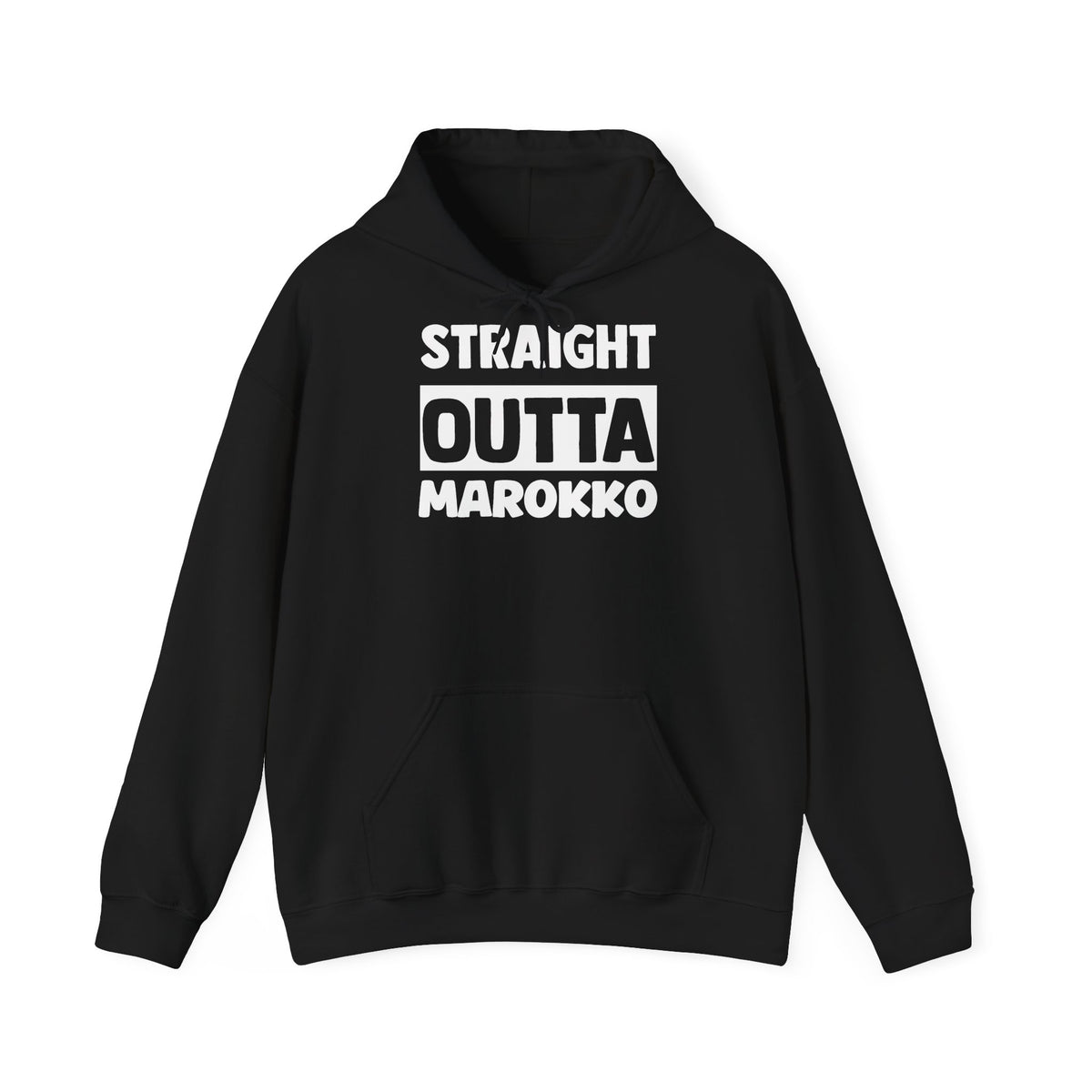 Stemma del Marocco Bandiera del Marocco Orgoglio Tifoso di calcio Sport Idea regalo - Felpa con cappuccio unisex
