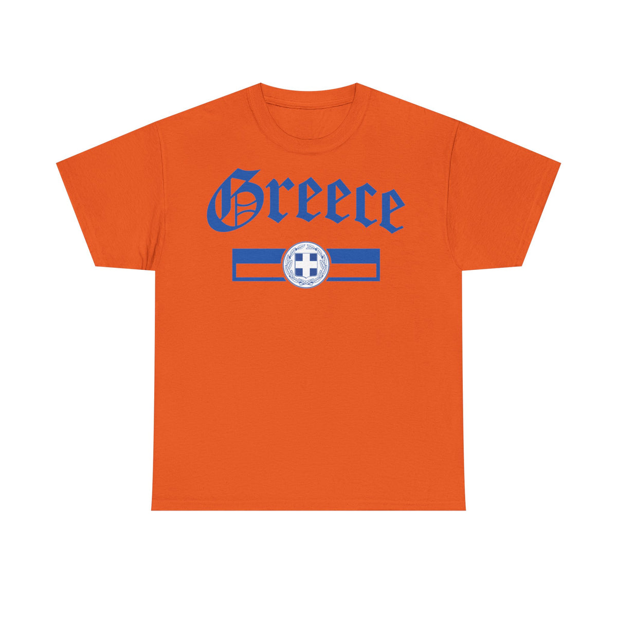 Grecia Grecia Bandera Escudo Patria Fútbol Deporte Aficionado Idea de regalo - Camiseta unisex
