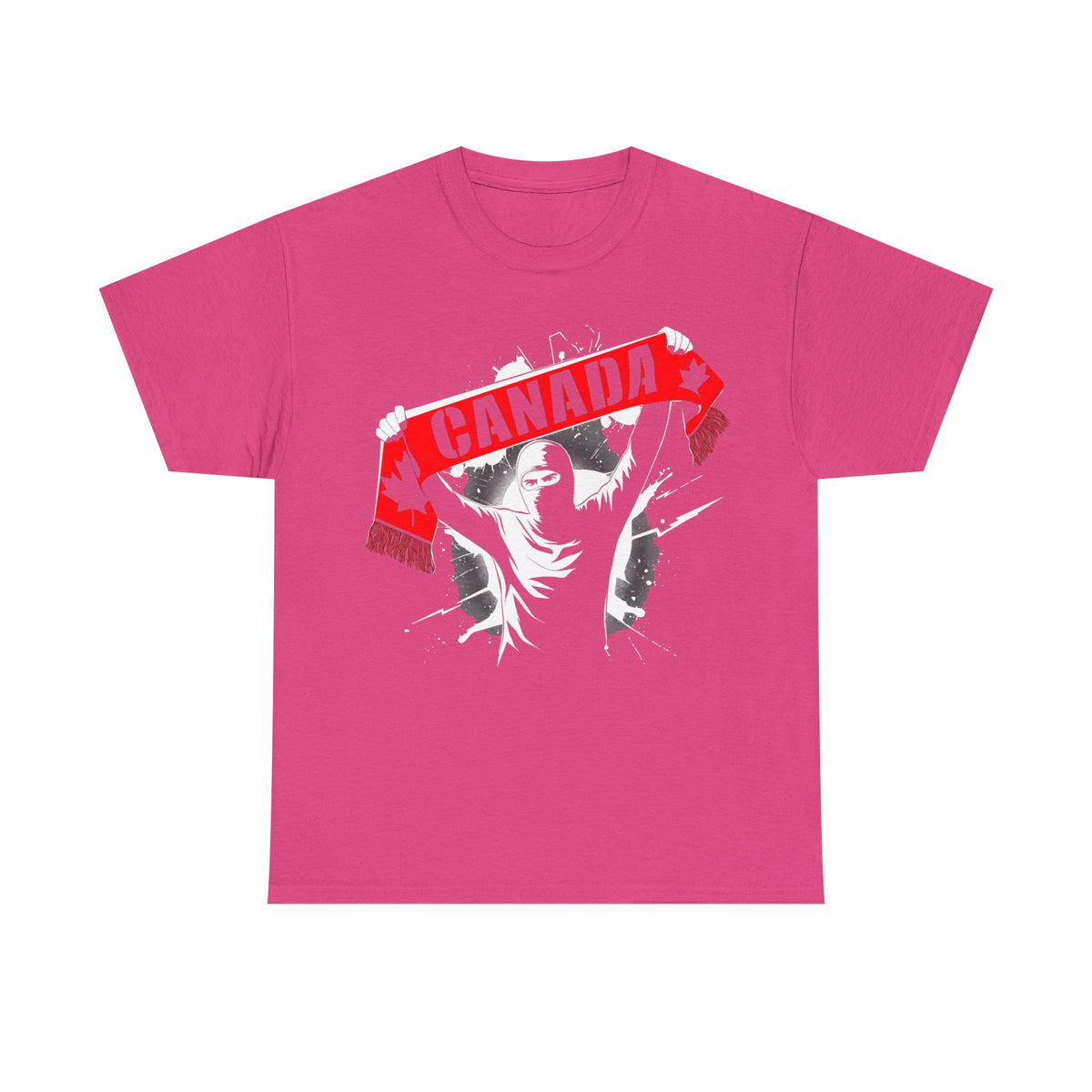 Canada Kanada Hooligan Wappen Flagge Fan Sport Fußball Geschenkidee - Unisey T-Shirt
