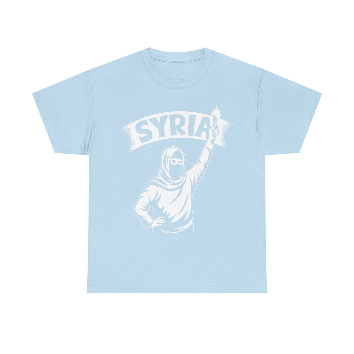 Syria Syrien Hooligan Wappen Flagge Heimat Sport Fußball Fan Geschenkidee - Unisex T-Shirt