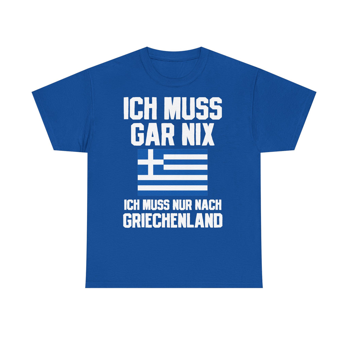 Grecia Grecia Bandera Escudo Patria Fútbol Deporte Aficionado Idea de regalo - Camiseta unisex