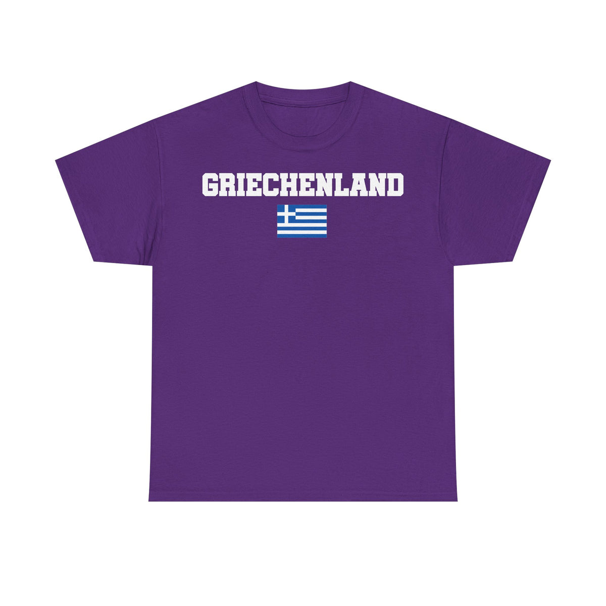 Grecia Grecia Bandera Escudo Patria Fútbol Deporte Aficionado Idea de regalo - Camiseta unisex