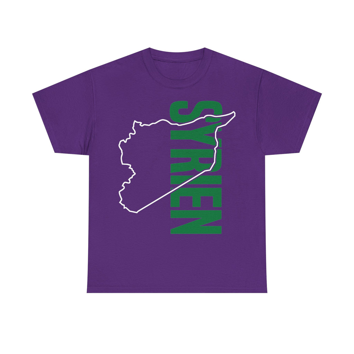 Syria Syrien Wappen Flagge Heimat Sport Fan Geschenkidee - Unisex T-Shirt