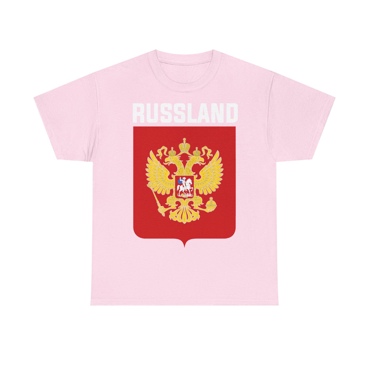 Rusia Rusia Moscú águila bandera escudo regalo deporte aficionado moda - Camiseta unisex