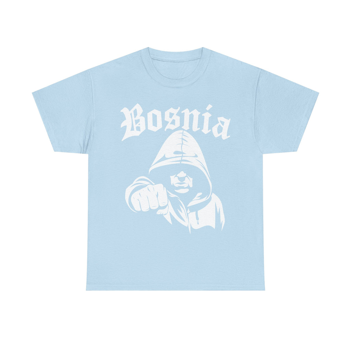 Bosnia Hooligan escudo bandera orgullo patria fútbol idea de regalo para fans - Camiseta unisex