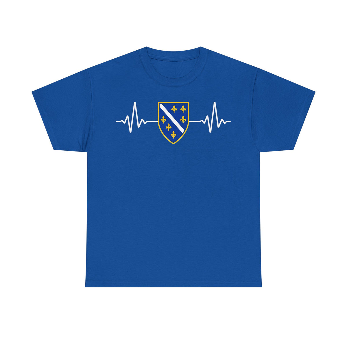 Bosnia Wappen Flagge Stolz Heimat Fußball fan Geschenkidee - Unisex T-Shirt