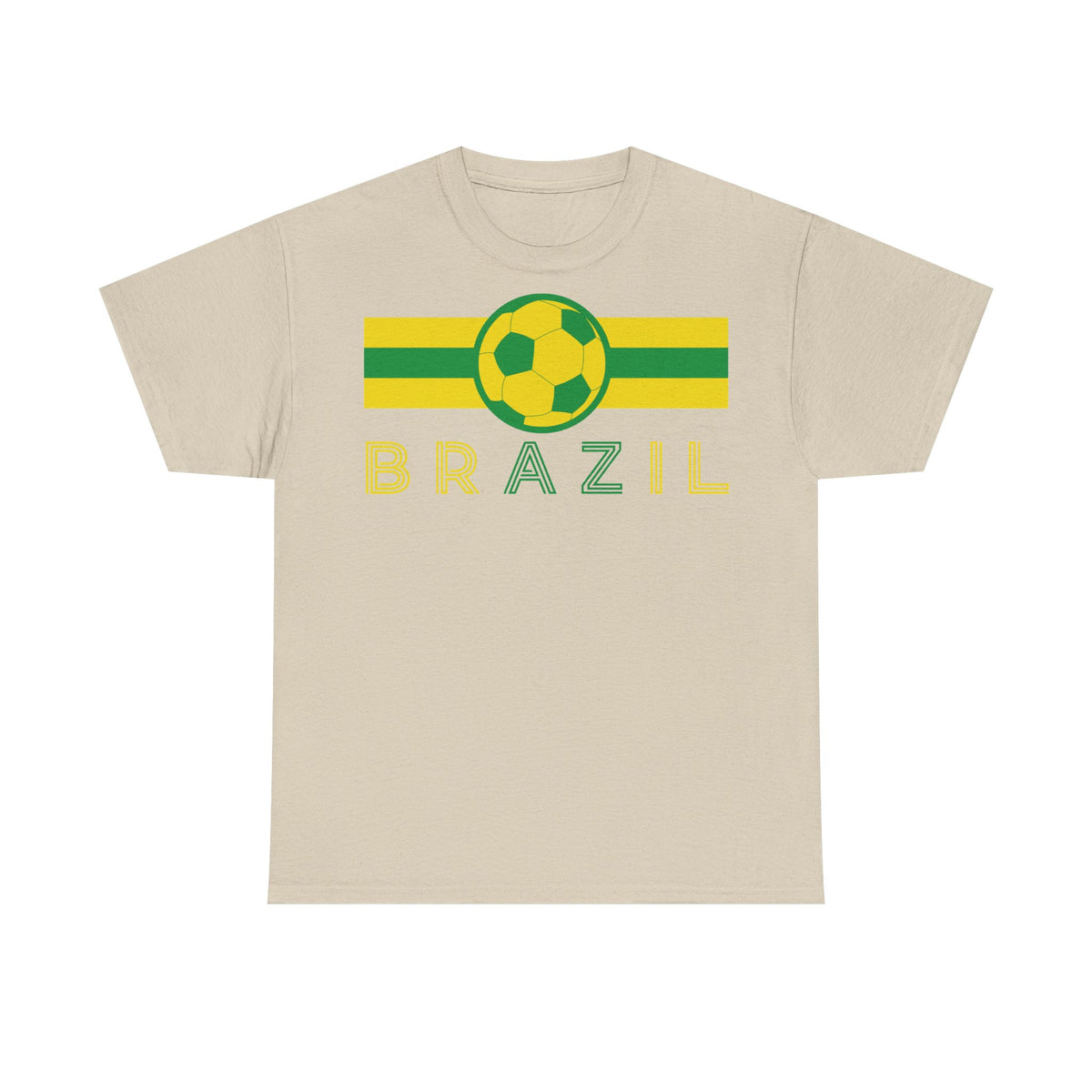 Brazil Brasilien Wappen Flagge Sport Fan Fußball Geschenkidee - Unisex T-Shirt