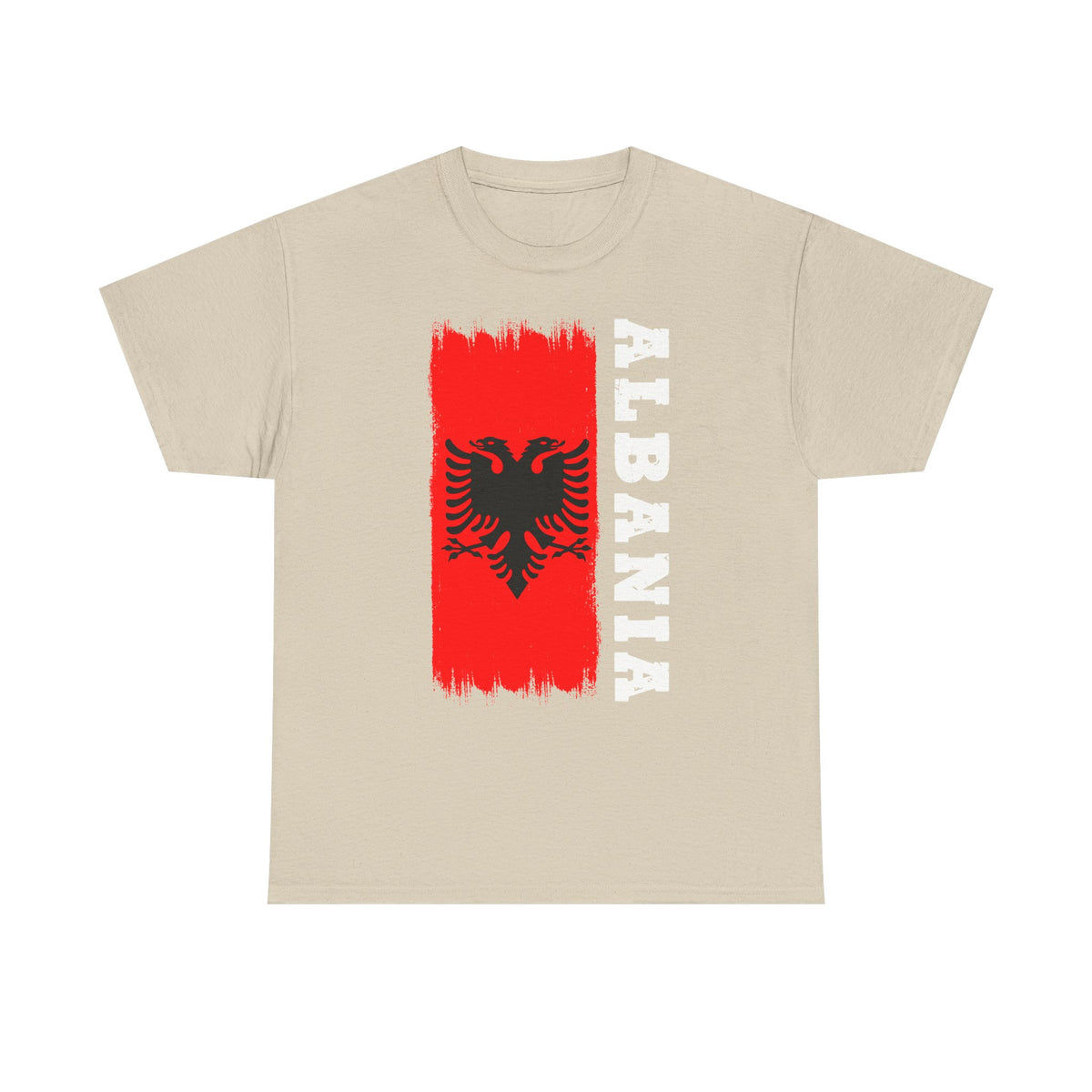 Camiseta unisex de Albania, escudo albanés, bandera, águila, fútbol, aficionado, deporte