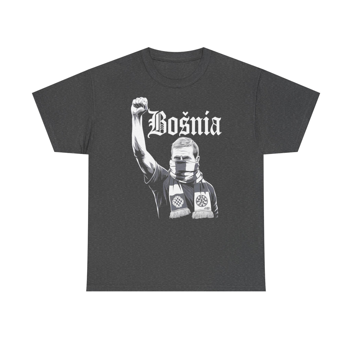 Bosnia Wappen Flagge Stolz Heimat Fußball fan Geschenkidee - Unisex T-Shirt