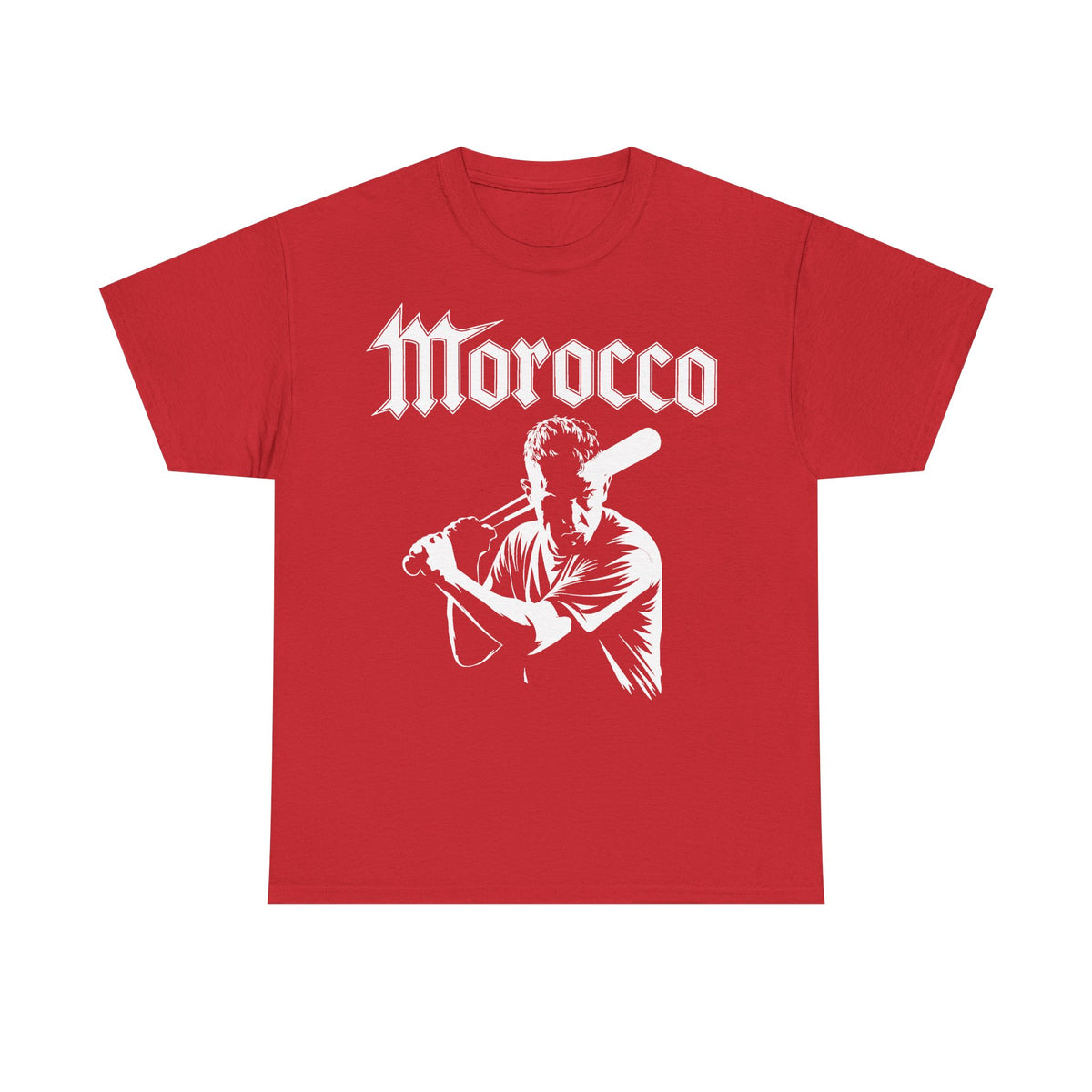 Escudo de hooligan de Marruecos Bandera de Marruecos Fútbol Aficionado Deporte Idea de regalo - Camiseta unisex