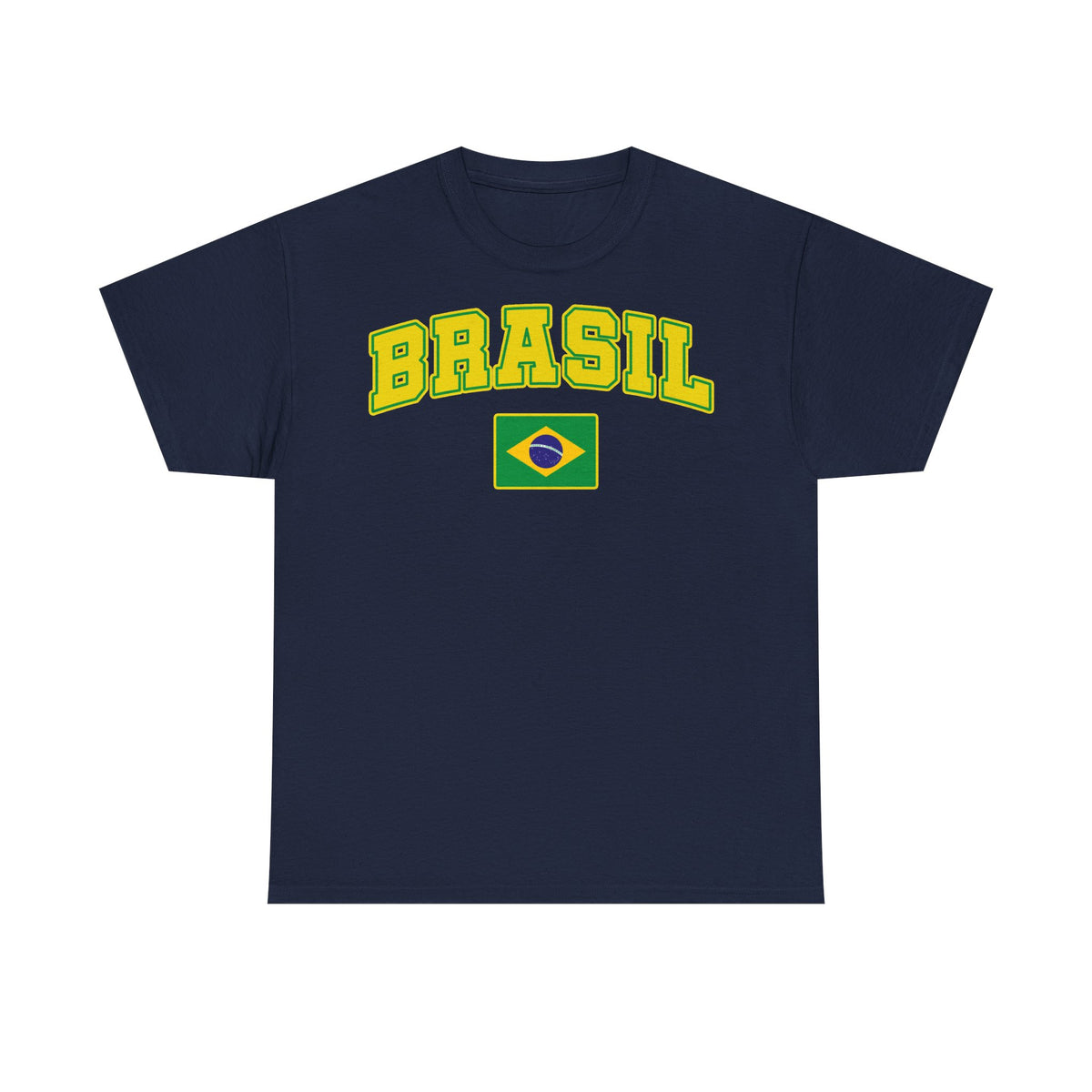 Brazil Brasilien Wappen Flagge Sport Fan Fußball Geschenkidee - Unisex T-Shirt