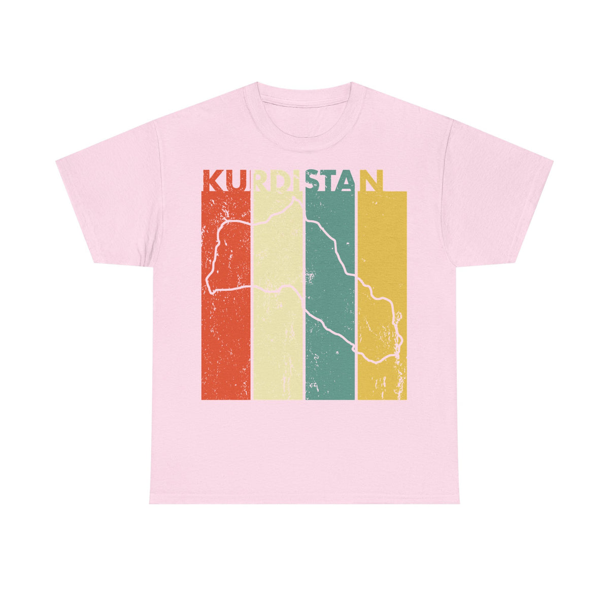Kurdistán Azadi Escudo Bandera Patria Newroz Regalo - Camiseta unisex