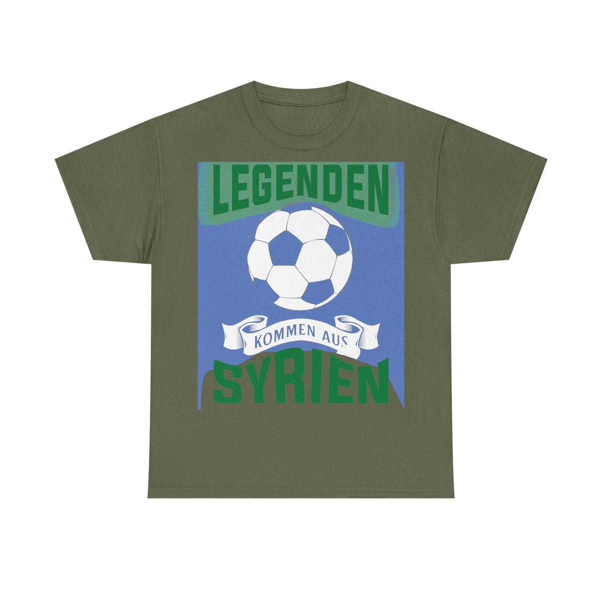 Syria Syrien Wappen Flagge Heimat Sport Fan Geschenkidee - Unisex T-Shirt