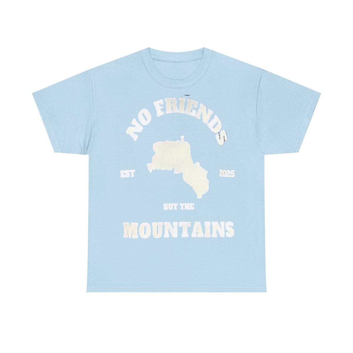 Sin amigos, pero con las montañas Kurdistán Azadi - Camiseta unisex