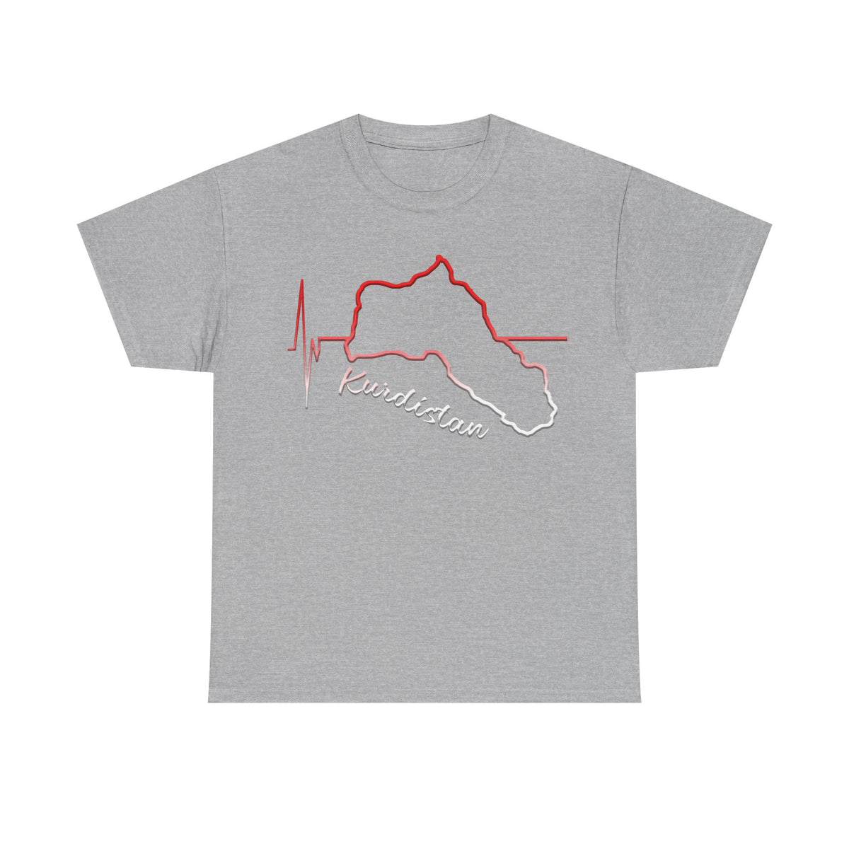 Kurdistán Azadi Escudo Bandera Patria Newroz Regalo - Camiseta unisex